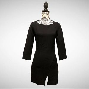 Zara Basic Mini Dress Black Size S - image 1